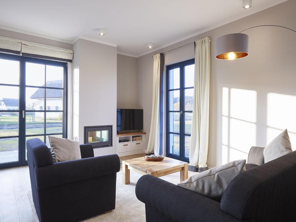 Reetland Am Meer - Premium Reetdachvilla Mit 3 Schlafzimmern, Sauna Und Kamin F07 Дранске Екстериор снимка